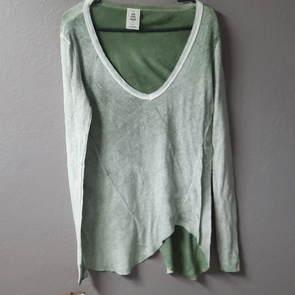 Free People Sale🎯 beach soft sage top - Picture 7 of 7